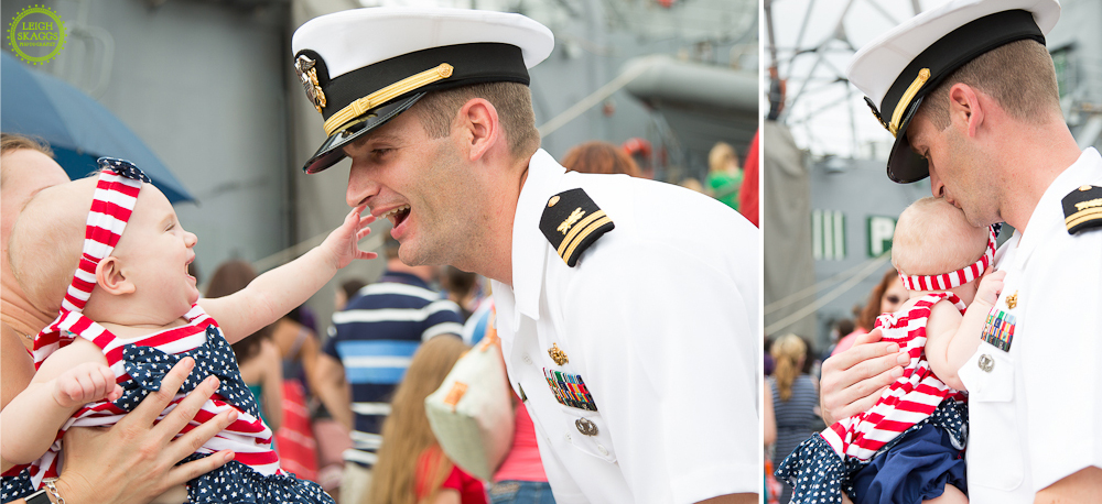 Norfolk Virginia Operation Love Reunited Photographer USS Vella Gulf Returns ~Shaw Homecoming~
