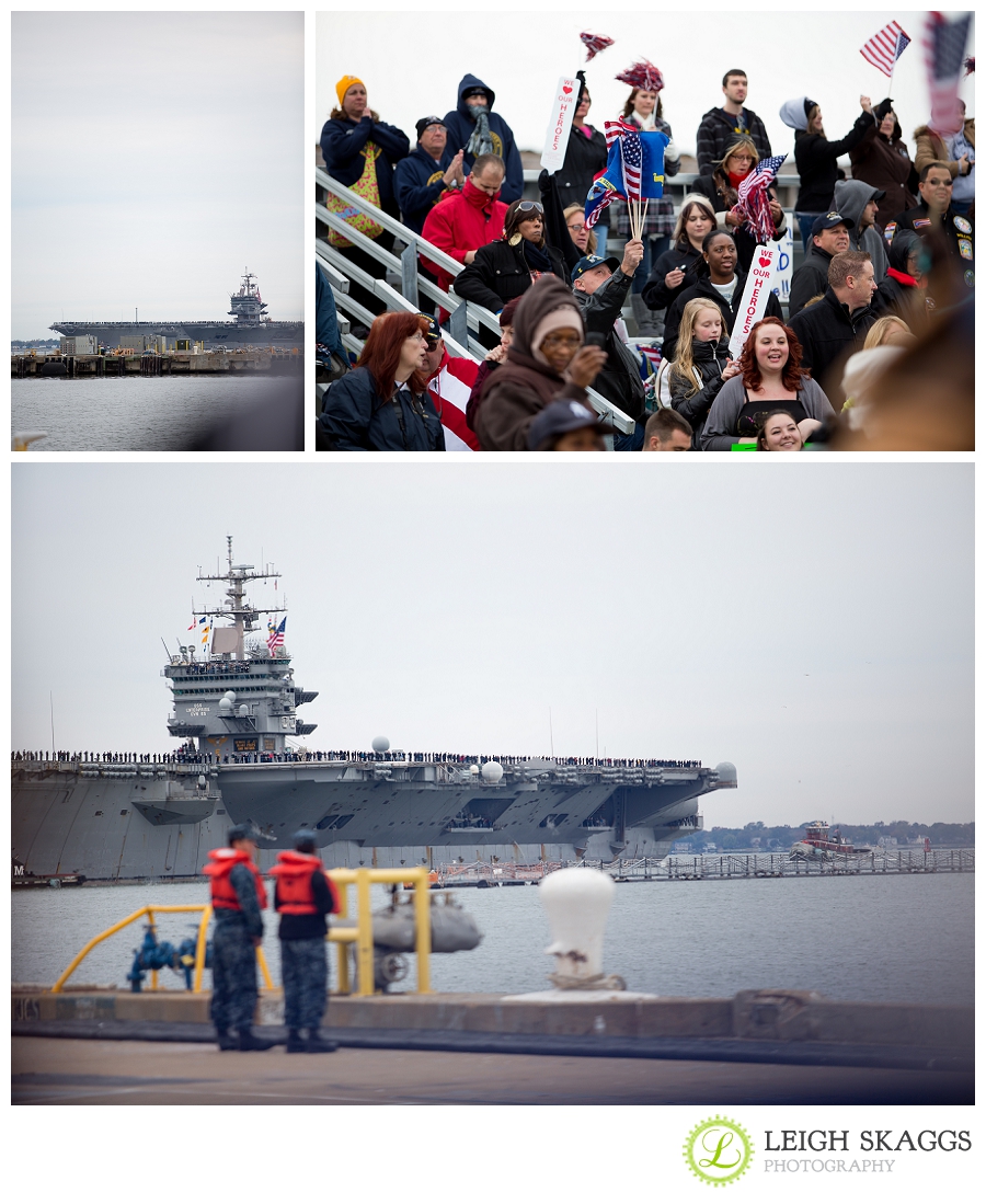 Norfolk Virginia Homecoming Photographer  ~The USS Enterprise is Home!~