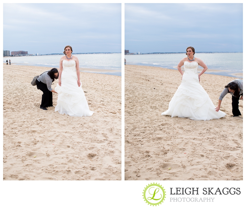 Virginia Beach Wedding Photographer ~Kimberly & Greg are Married~ Behind the Scenes
