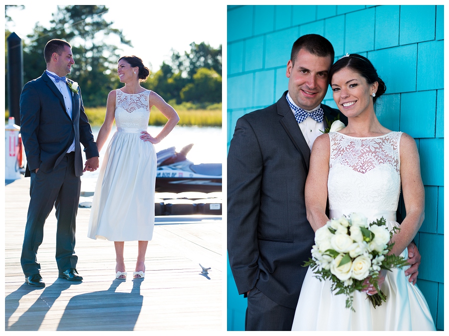 Eastern Shore Photographer ~Aqua at Kings Creek Marina~ ~Kelly & Matt are Married!!~