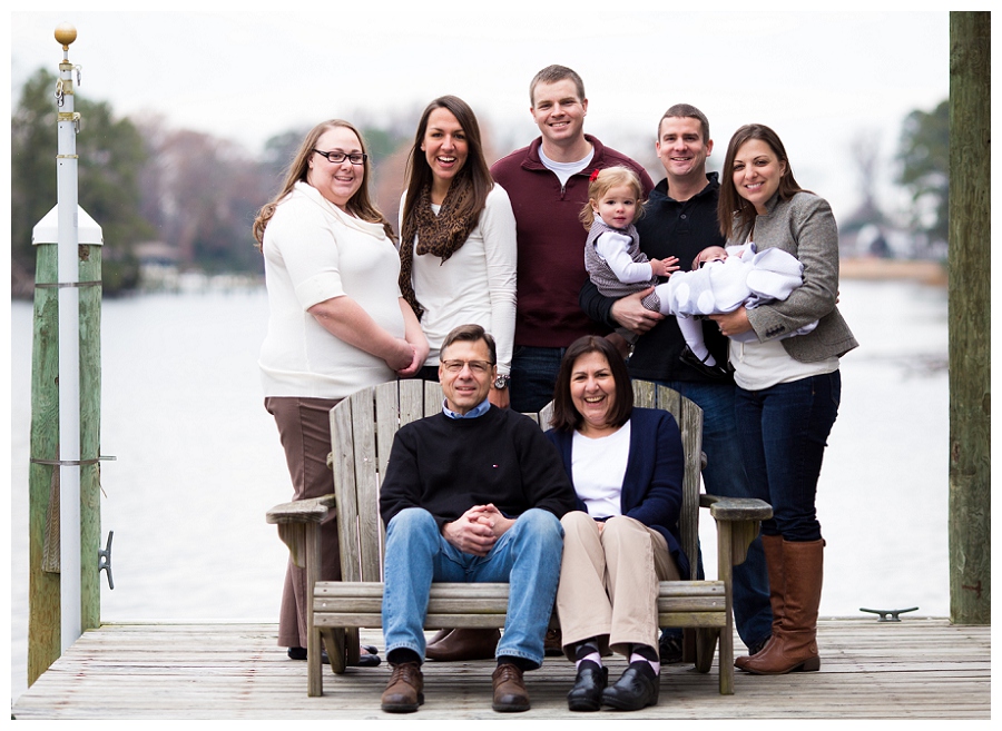 Yorktown Family Portrait Photographer ~Bridget & Chris and Family~