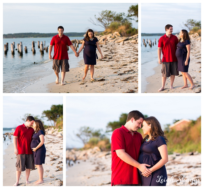 Eastern Shore Cape Charles Maternity Photographer  Claire & Brian are having a Baby!! 