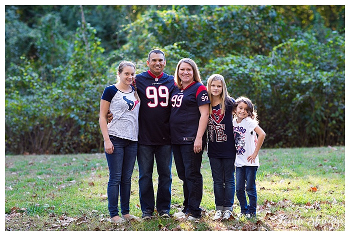 Great Dismal Swamp Family Portrait Photographer  Houston Texans Fans take on the Swamp! 