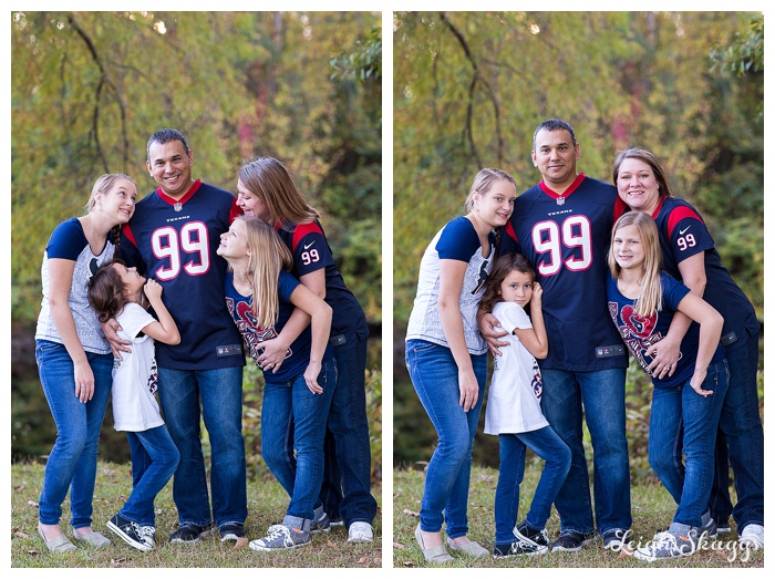 Great Dismal Swamp Family Portrait Photographer  Houston Texans Fans take on the Swamp! 