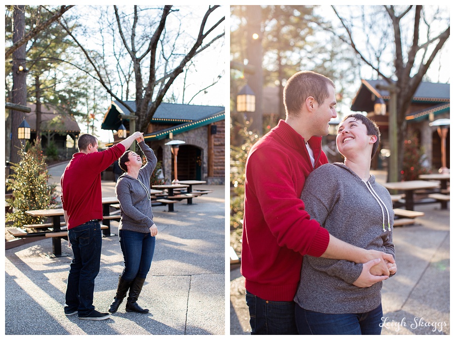 Roller Coasters and Romance...a Busch Gardens Engagement Session!  
