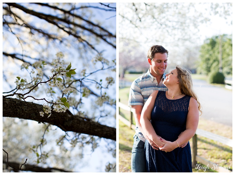 A Munden Point Park Engagement Session with a fun couple and some adorable pooches!