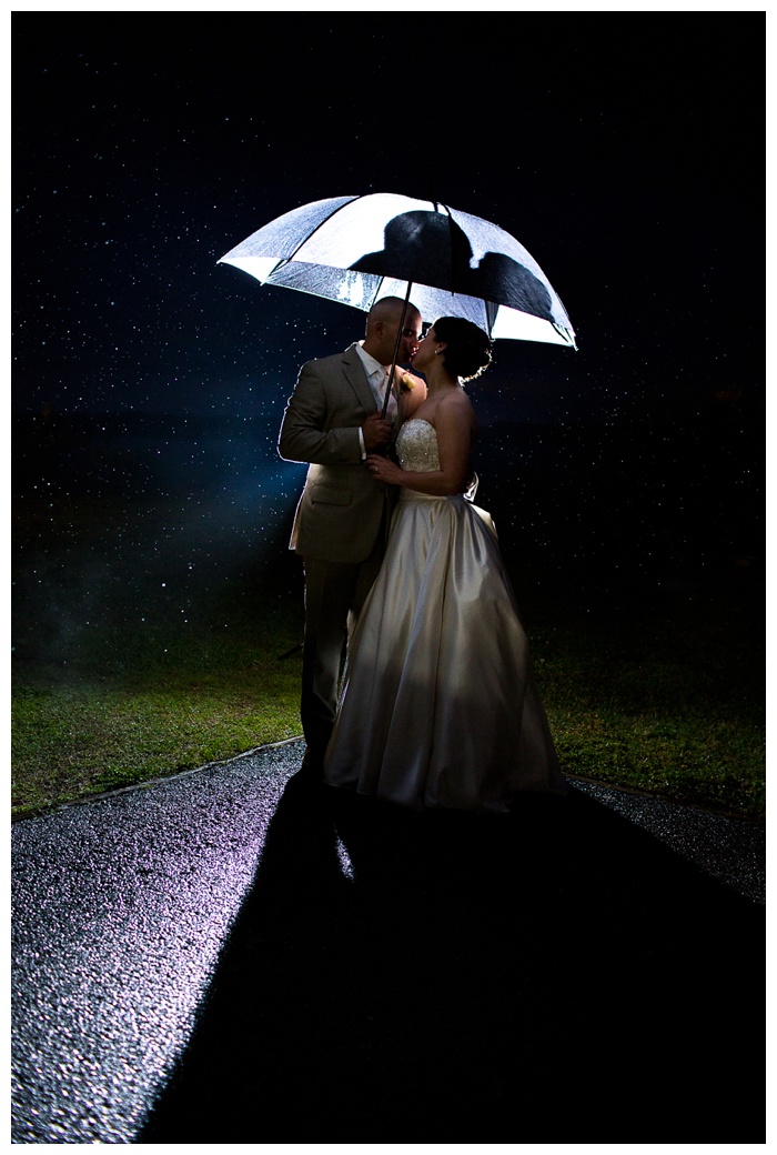Krista & Andy are Married...and the rain was NOT even a factor!  