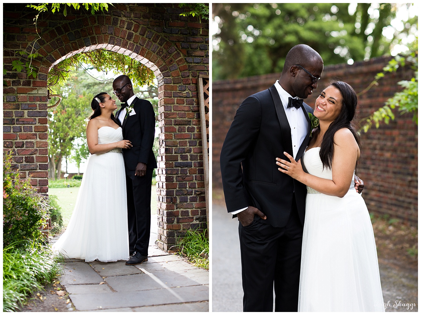 Alena & Luke are Married!!  A sneak peek from their Hermitage Museum & Garden Wedding!  