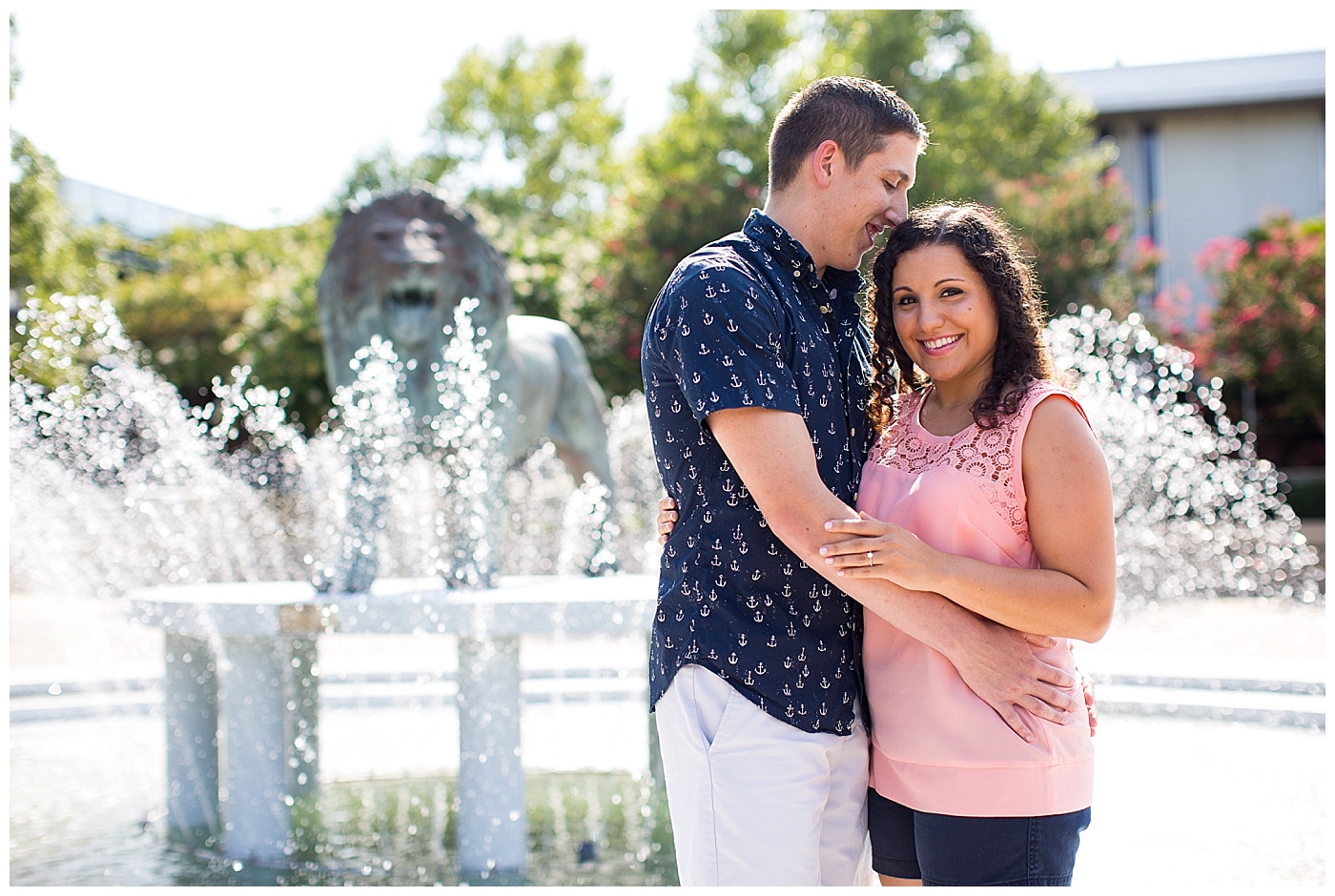 Sarah & Nick are Engaged!  Thanks for showing me around ODU!!  
