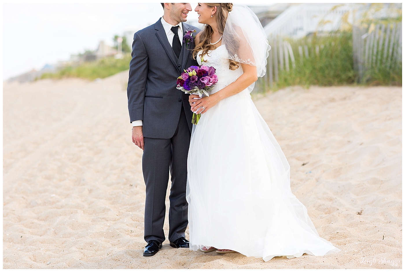 Remy & Michael are Married!  Their Virginia Beach Water Table wedding was such a fun day!!  
