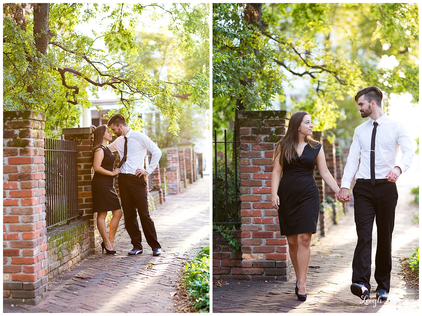Happy 1st Anniversary Ashley and Justin!  A downtown Norfolk Anniversary session