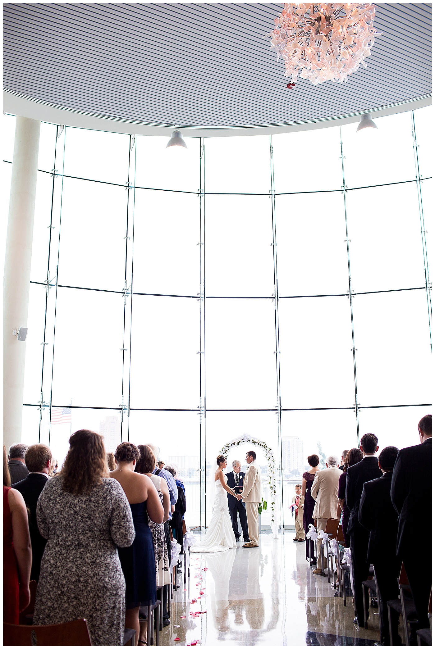 Tracey and Richard are Married!!  A Half Moone Cruise and Celebration Center wedding in Norfolk