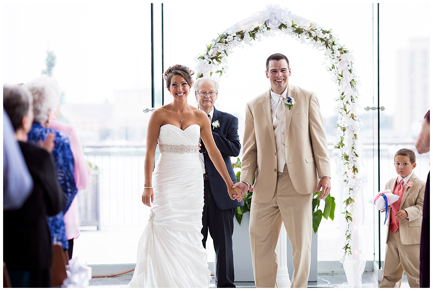 Tracey and Richard are Married!!  A Half Moone Cruise and Celebration Center wedding in Norfolk