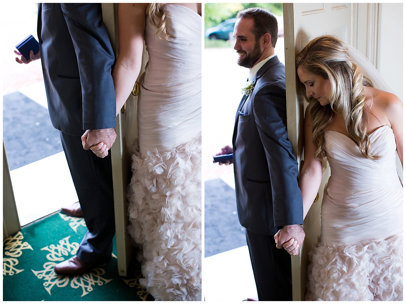 Erin and DJ are Married!!  A sneak peek from their William and Mary Alumni House Wedding in Williamsburg Virginia!