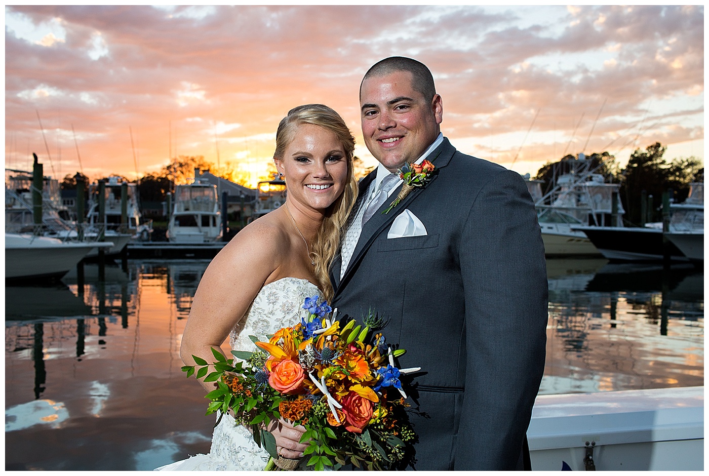 A fall inspired wedding at the Water Table in Virginia Beach, Virginia!