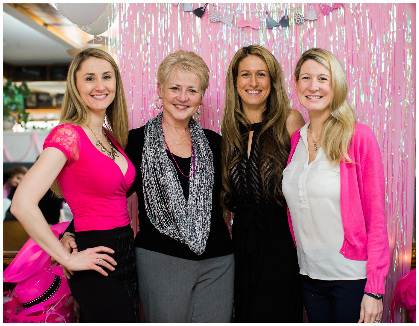 A surprise party for a breast cancer survivor in Virginia Beach Virginia!