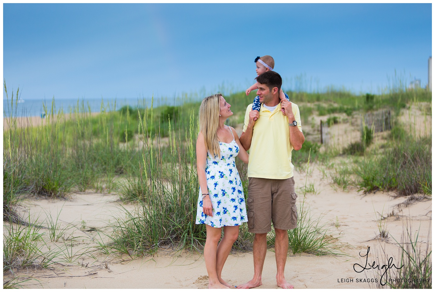 Jamie, Alex & Kinsley | Family Beach Session