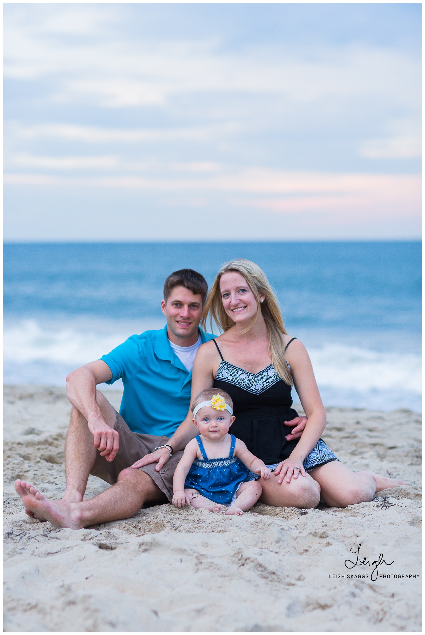 Jamie, Alex & Kinsley | Family Beach Session