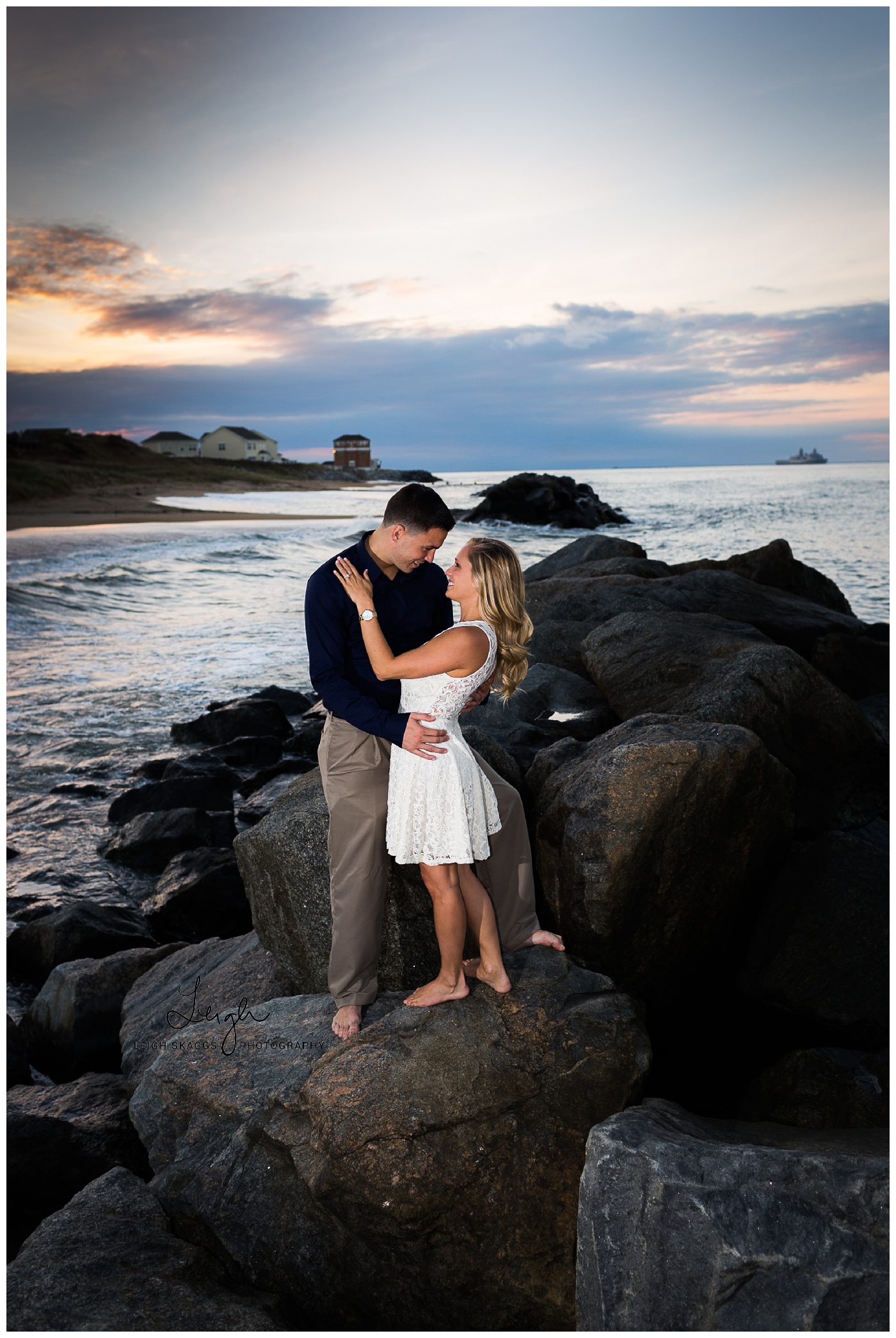 Katie & Adam | Fort Story & Nautical Engagement Session