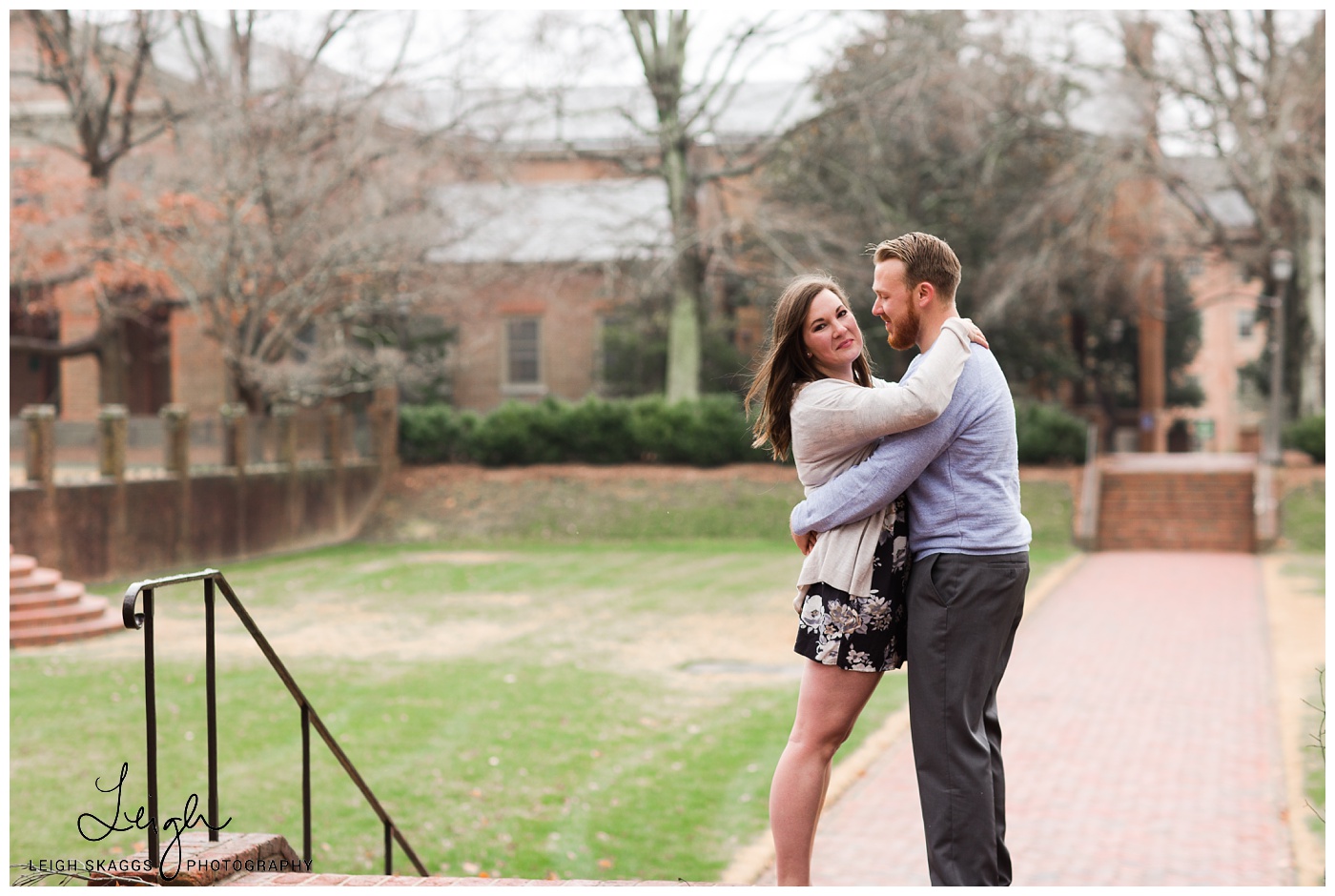 Colonial Williamsburg Winter Engagement session!
