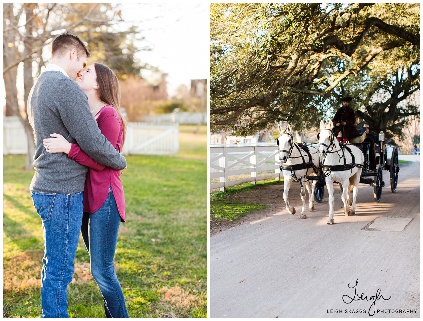 Kelsey & Nick | Colonial Williamsburg Engagement session