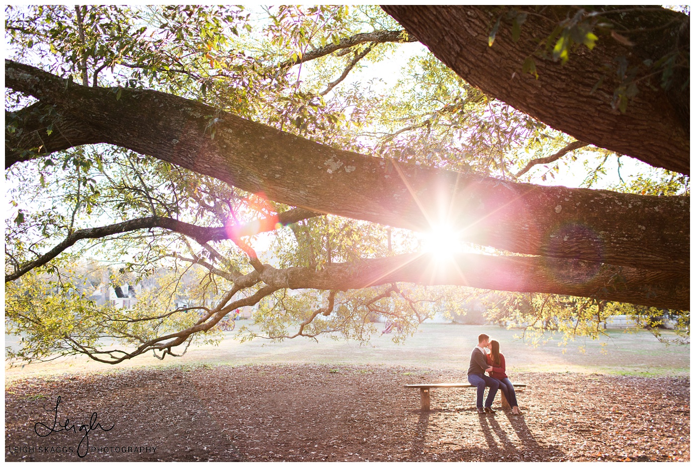 Colonial Williamsburg Virginia winter engagement session!