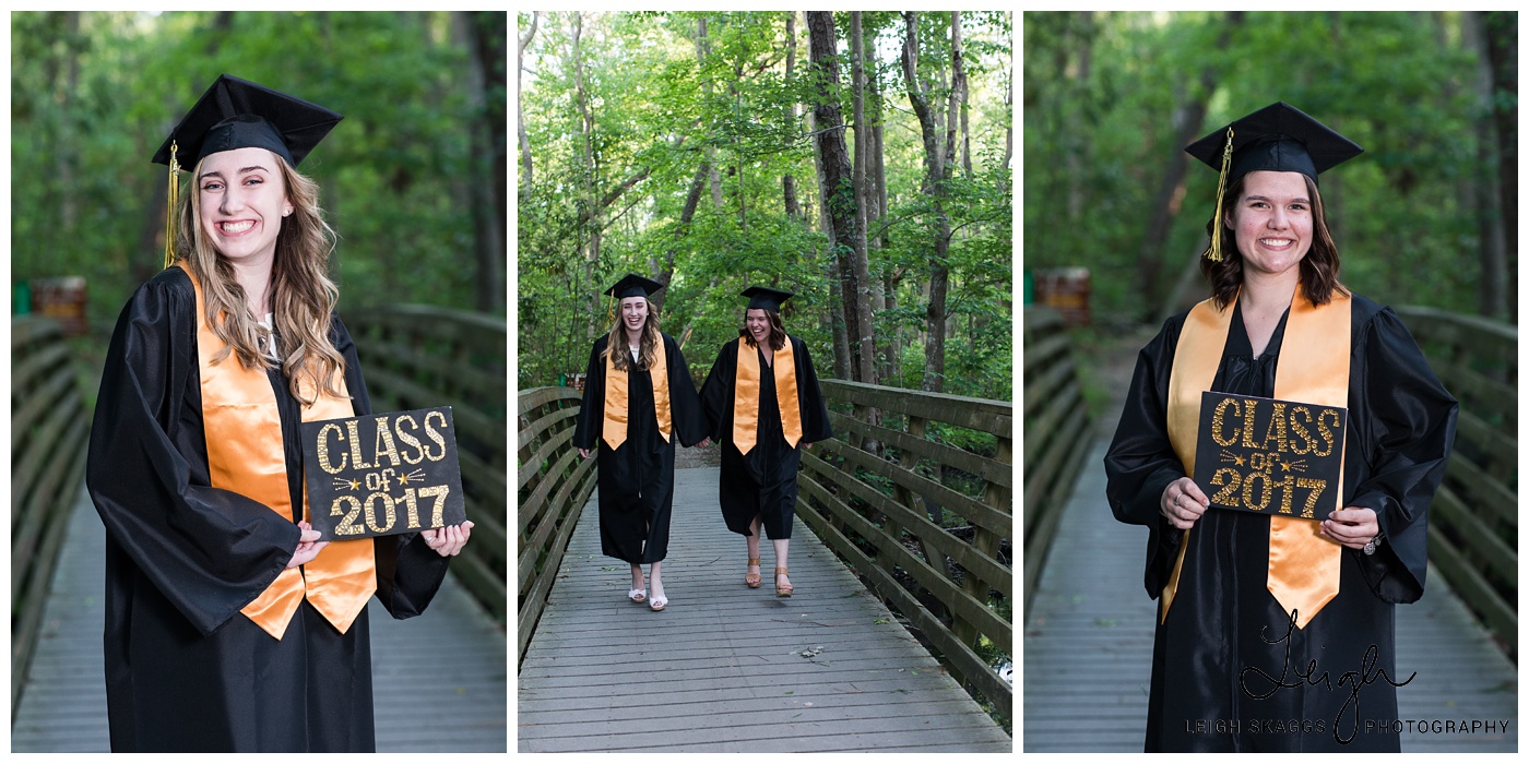 Emily & Jessie | First Landing Cap & Gown Session