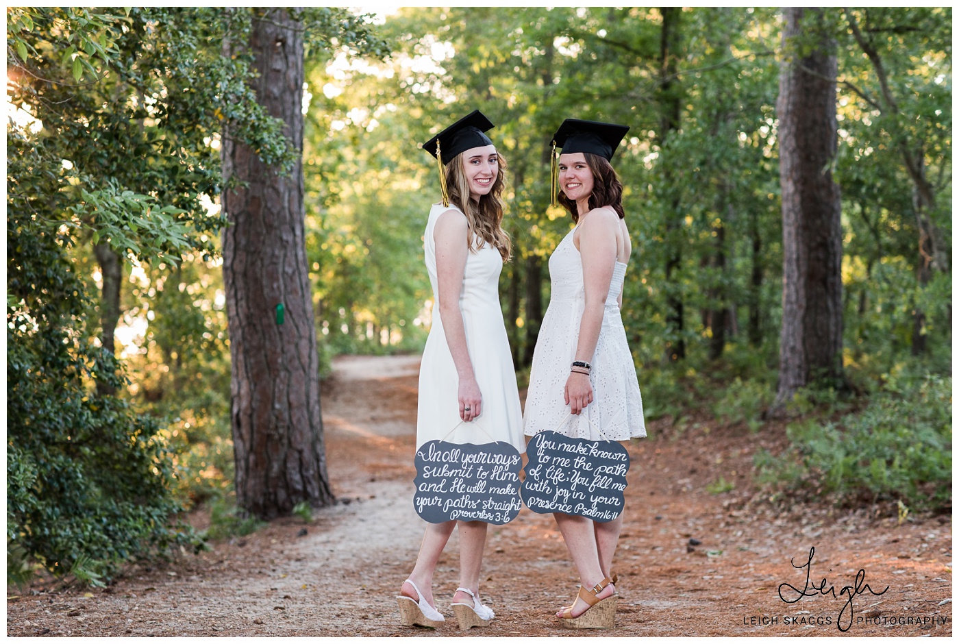 Emily & Jessie | First Landing Cap & Gown Session