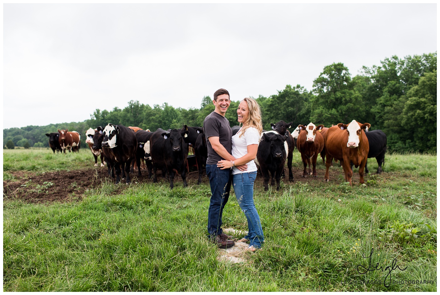 Heather & Keith | Oak Creek Farm Engagement Session
