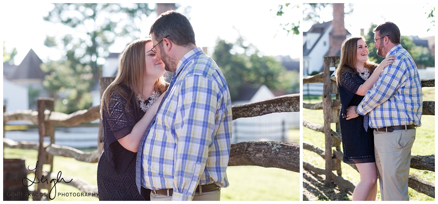 Mary & Russell | Colonial Williamsburg Engagement Session