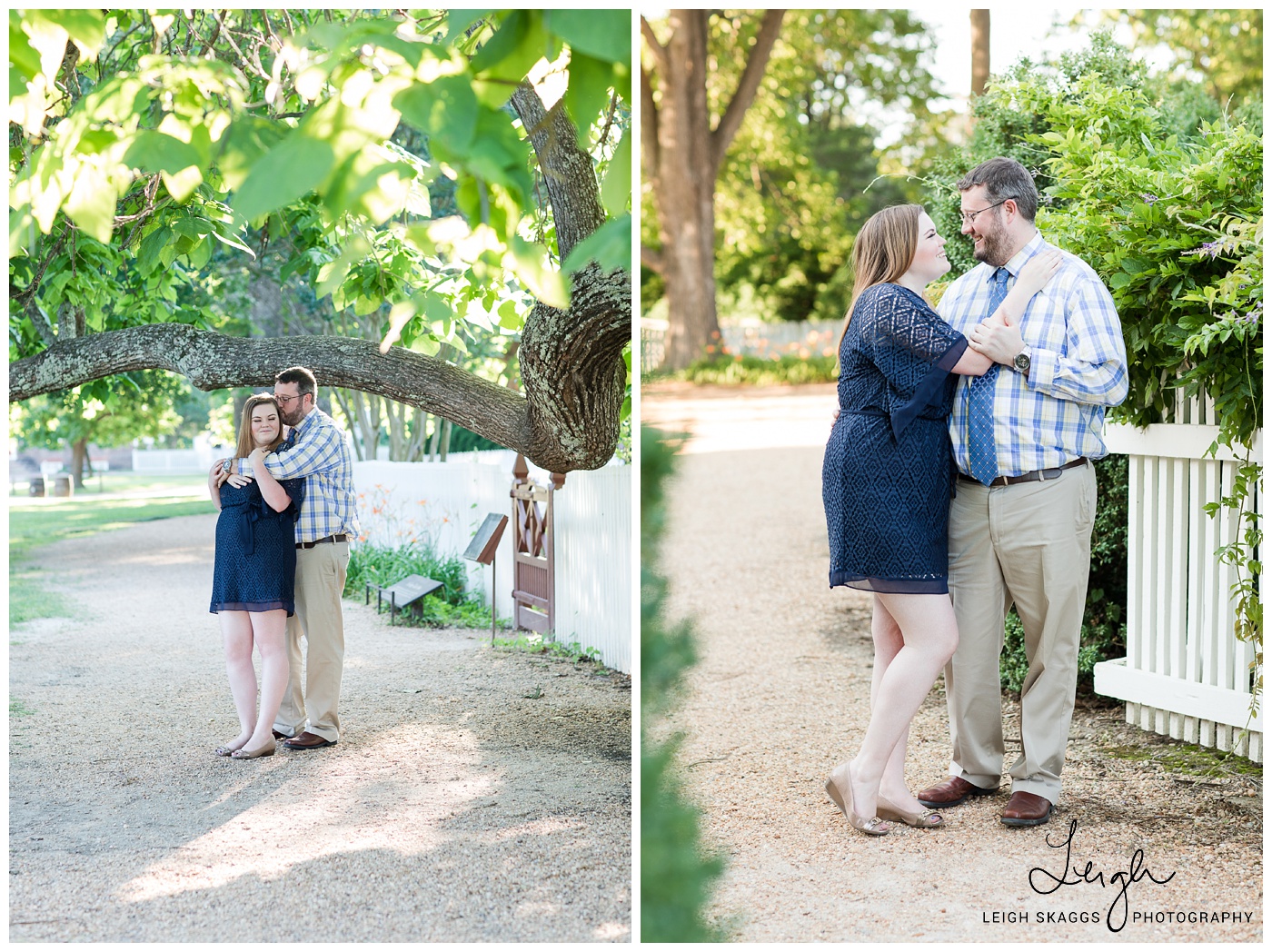 Mary & Russell | Colonial Williamsburg Engagement Session