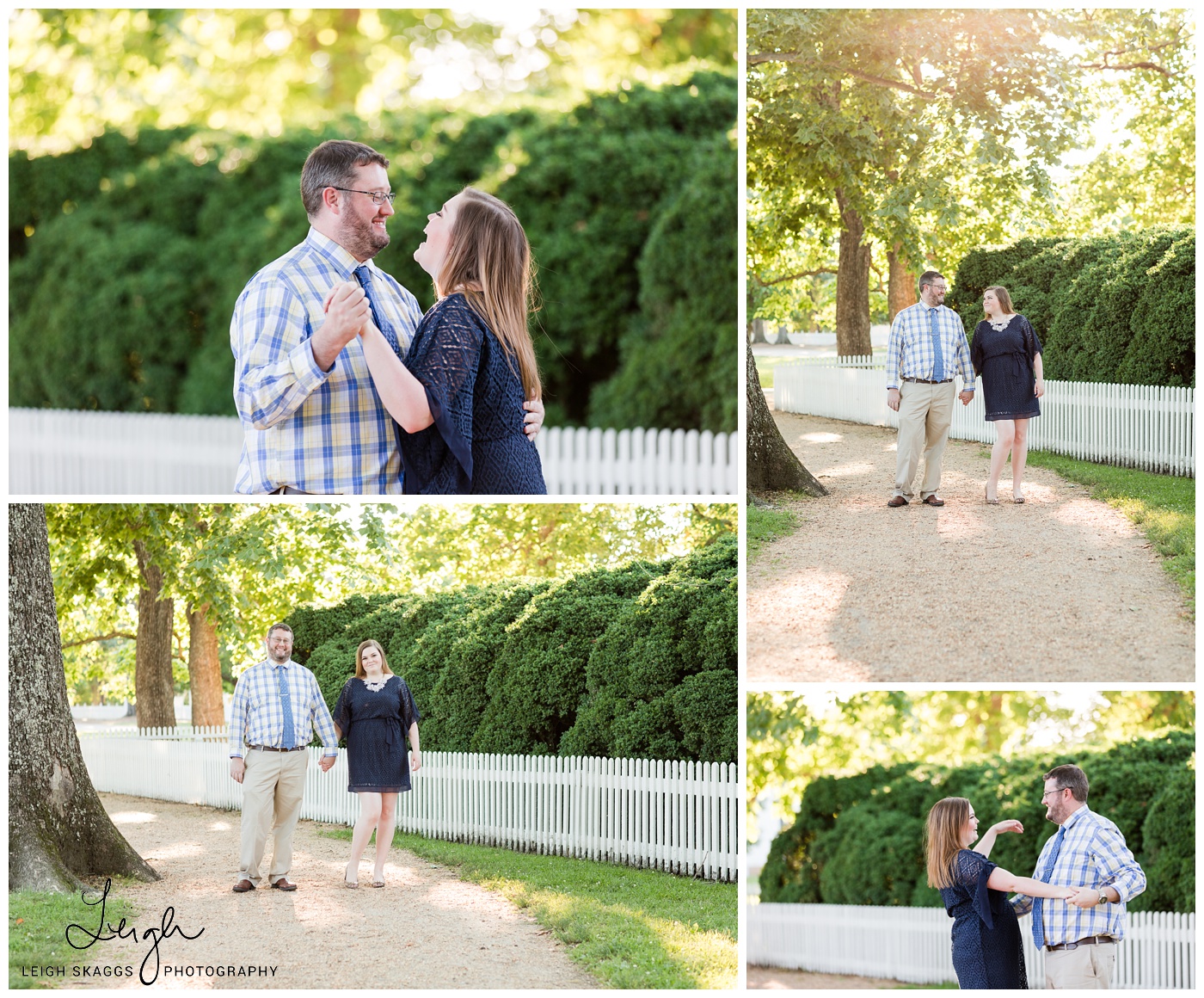 Mary & Russell | Colonial Williamsburg Engagement Session