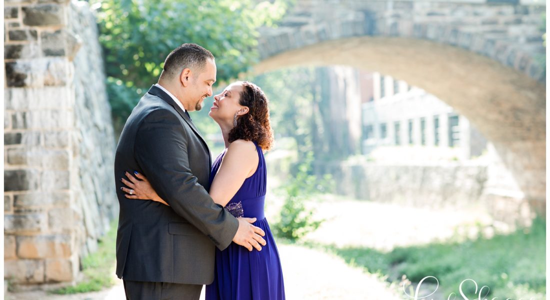 Georgetown engagement session.