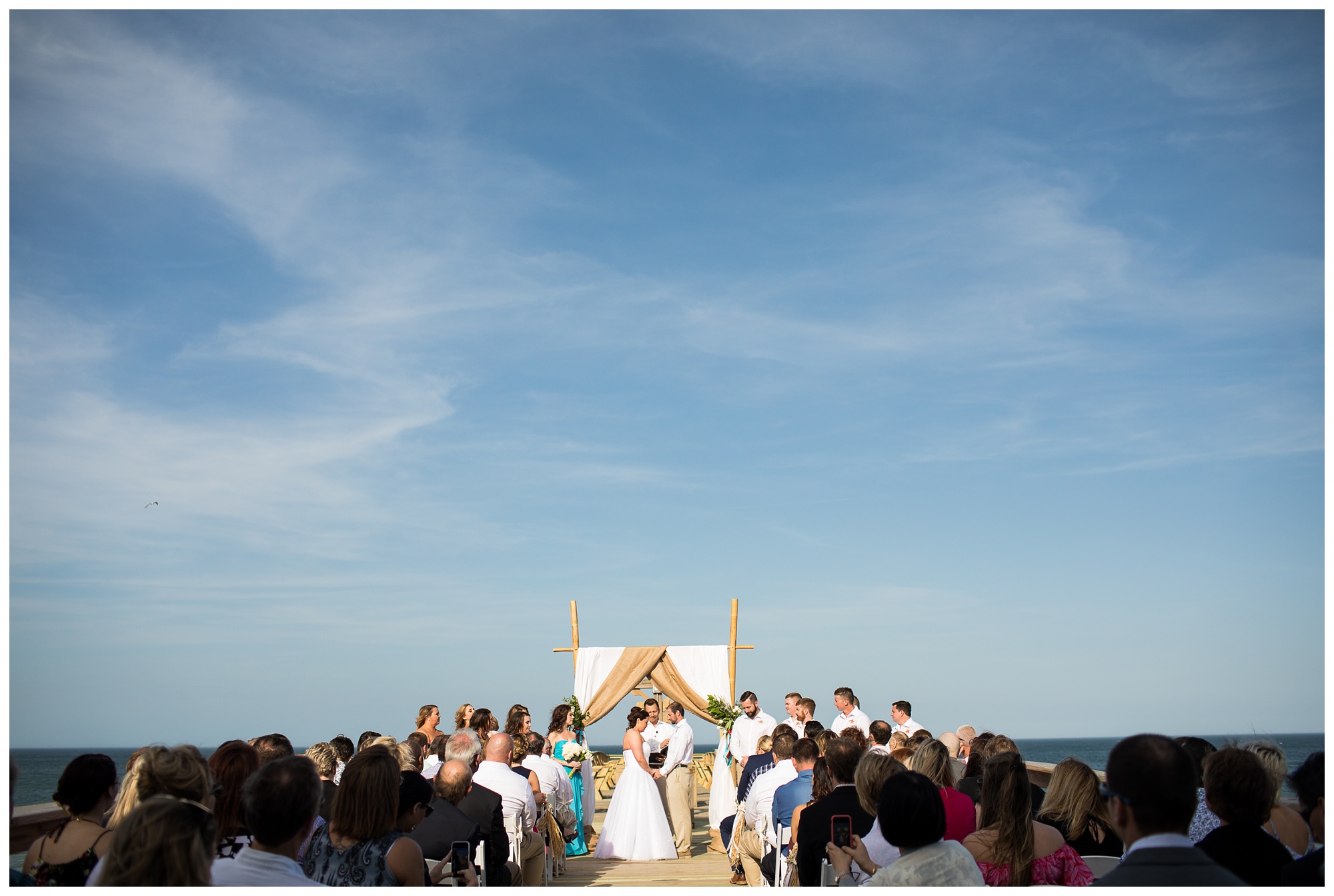 Katy & Jeff | Kitty Hawk Pier Wedding