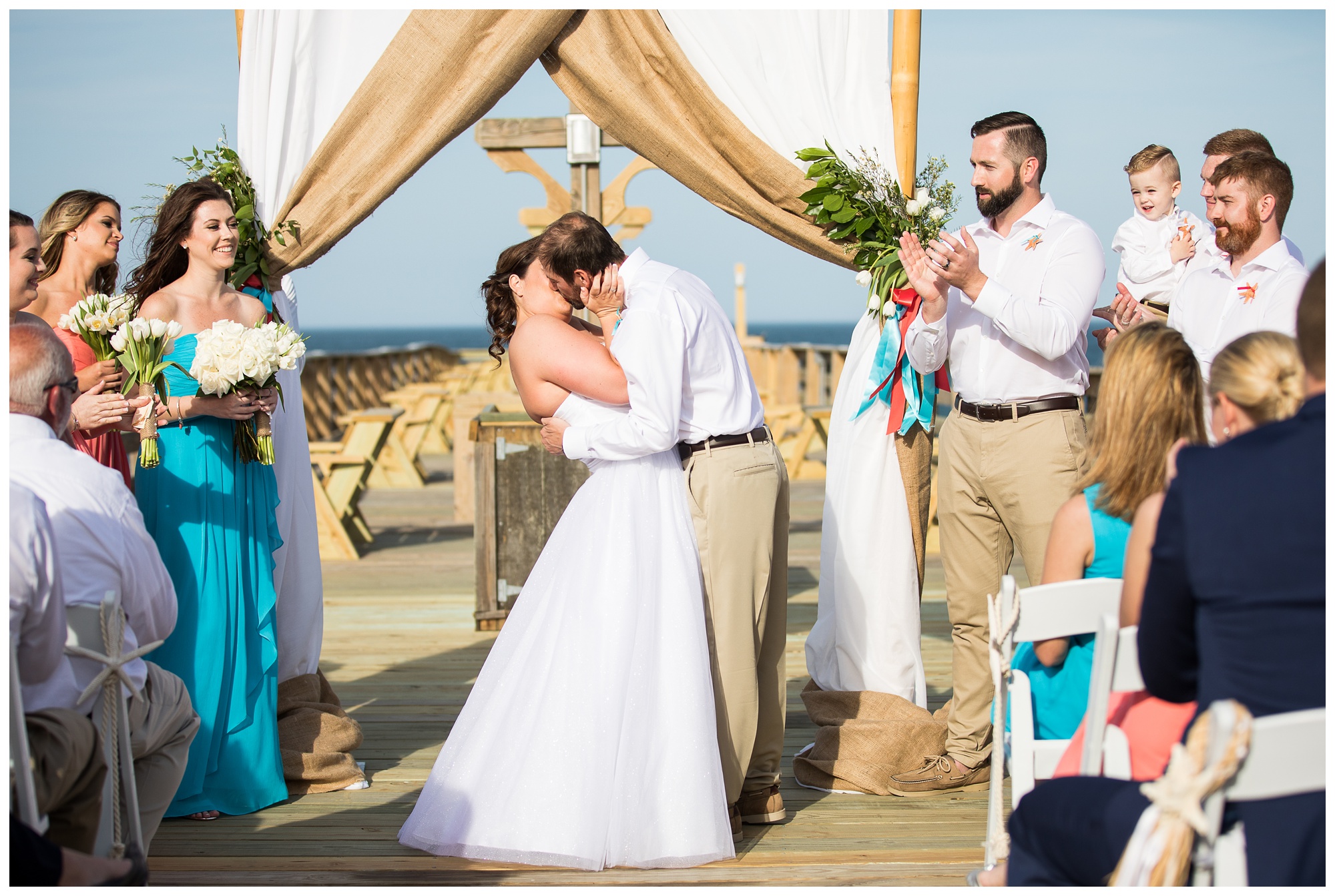 Katy & Jeff | Kitty Hawk Pier Wedding