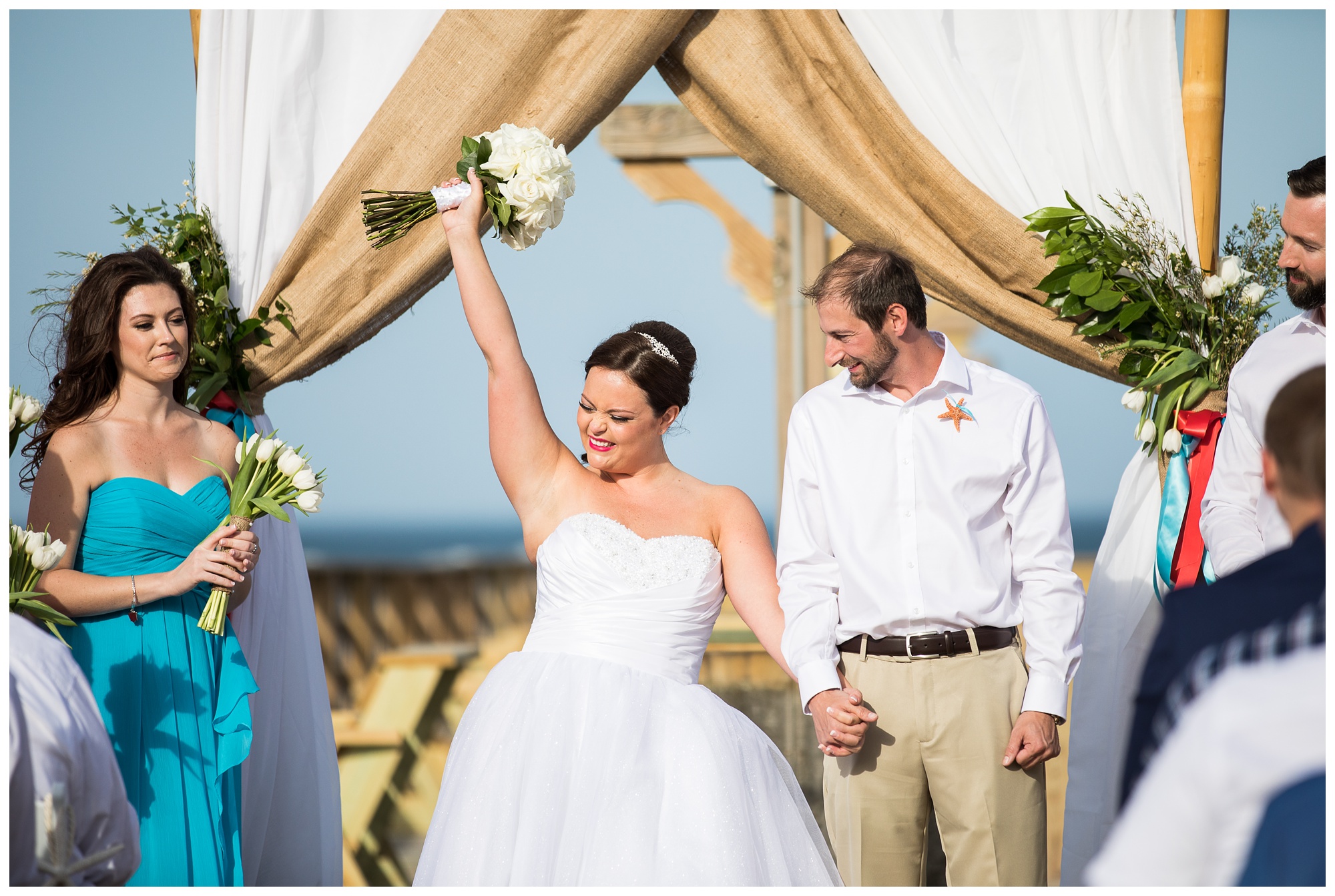 Katy & Jeff | Kitty Hawk Pier Wedding