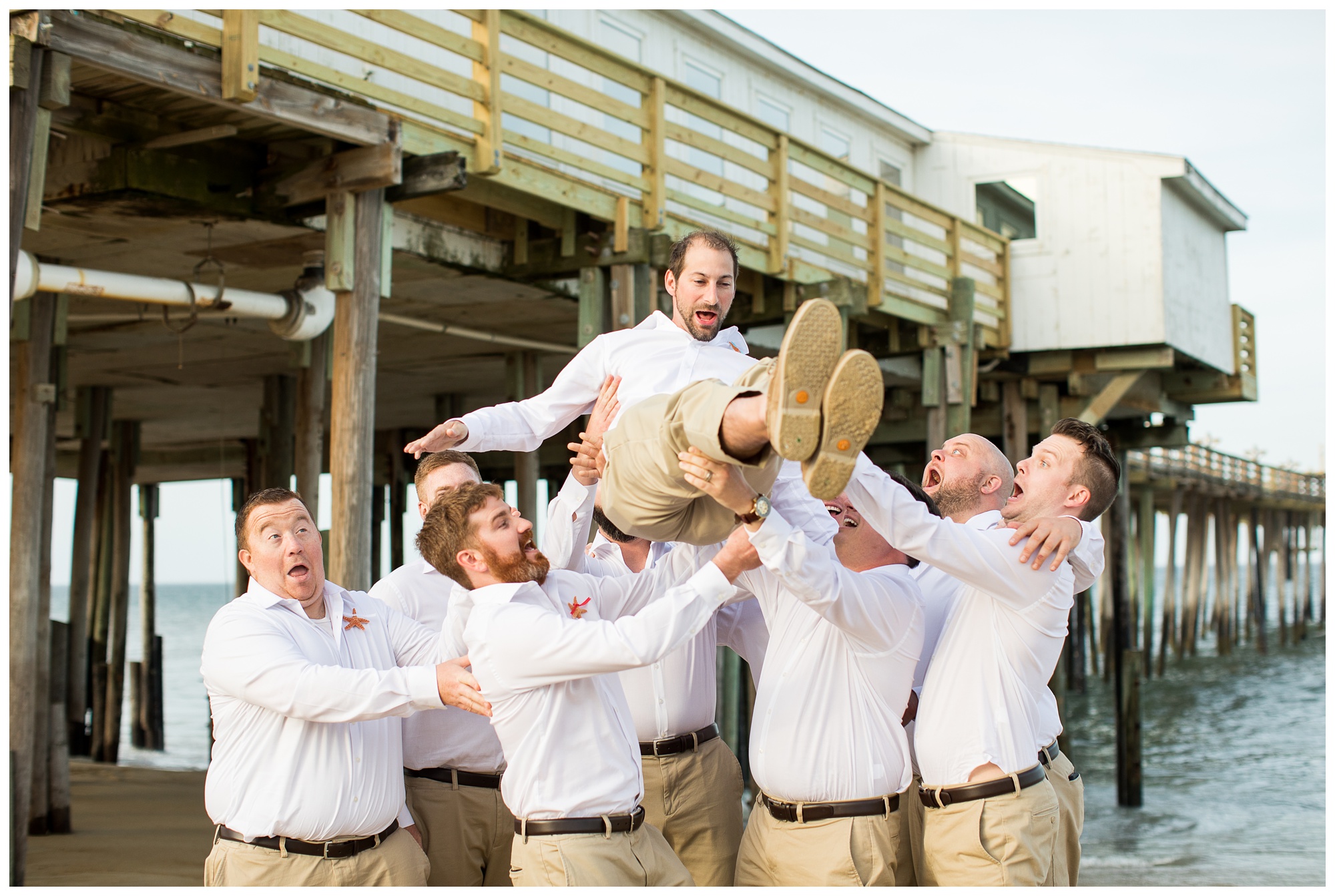 Katy & Jeff | Kitty Hawk Pier Wedding