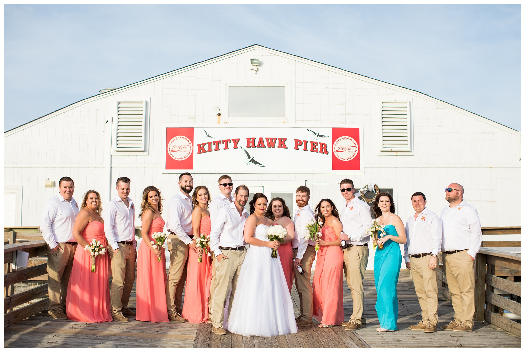 Katy & Jeff | Kitty Hawk Pier Wedding