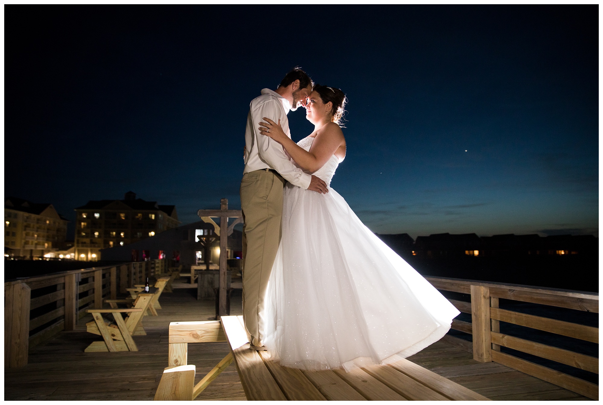 Katy & Jeff | Kitty Hawk Pier Wedding