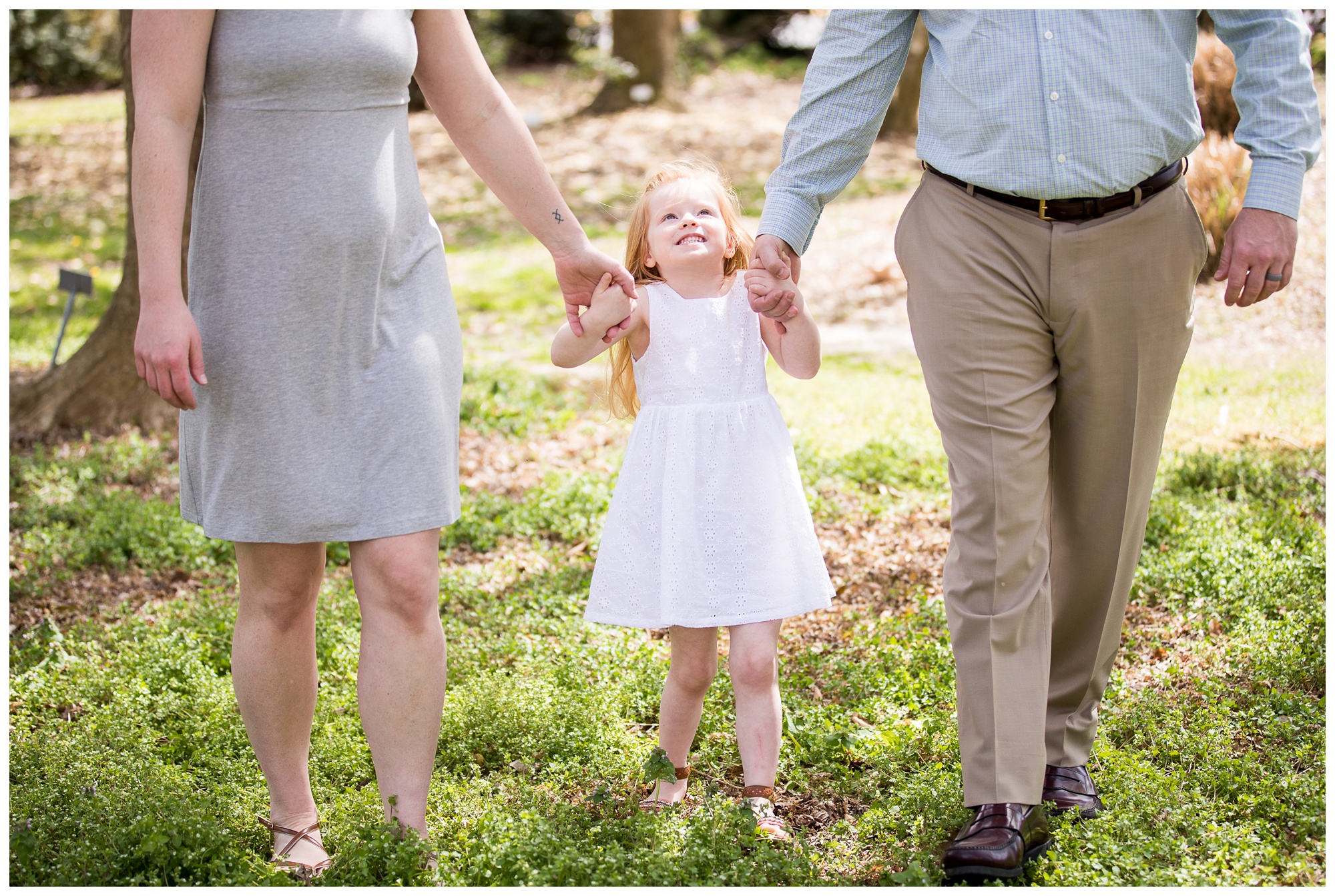 Cindy, Evan & Abby | Virginia Tech Arboretum