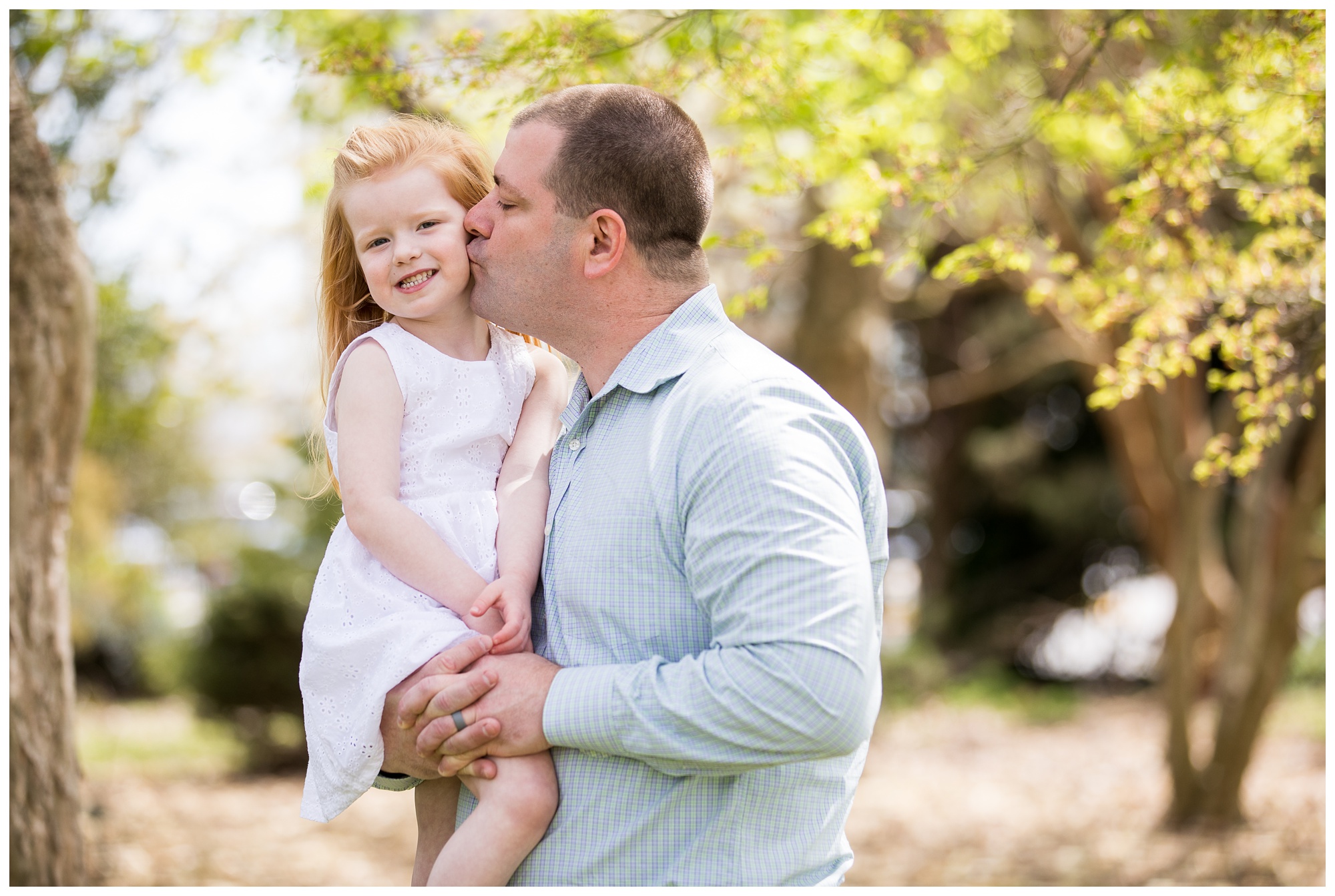 Cindy, Evan & Abby | Virginia Tech Arboretum