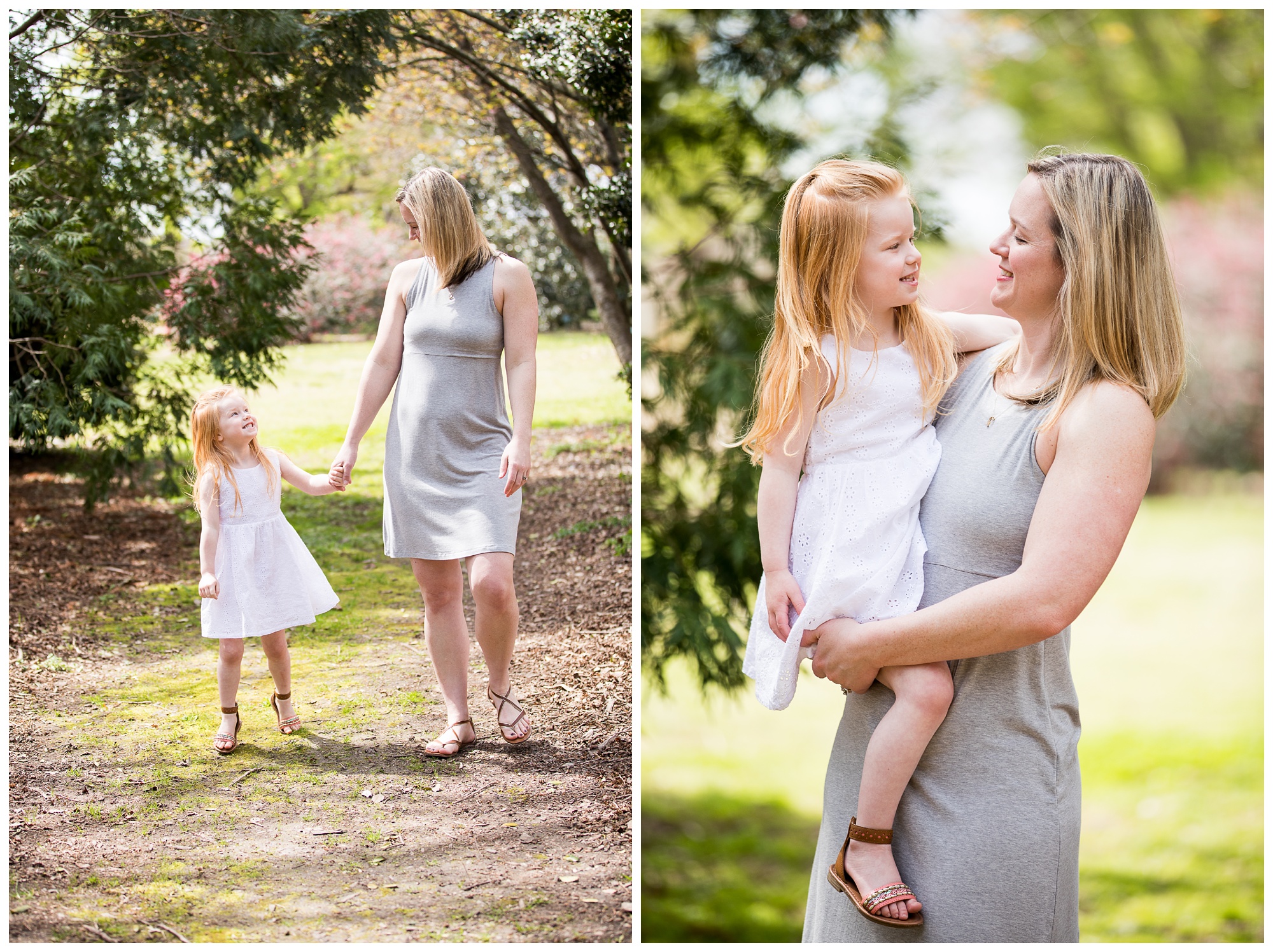 Cindy, Evan & Abby | Virginia Tech Arboretum