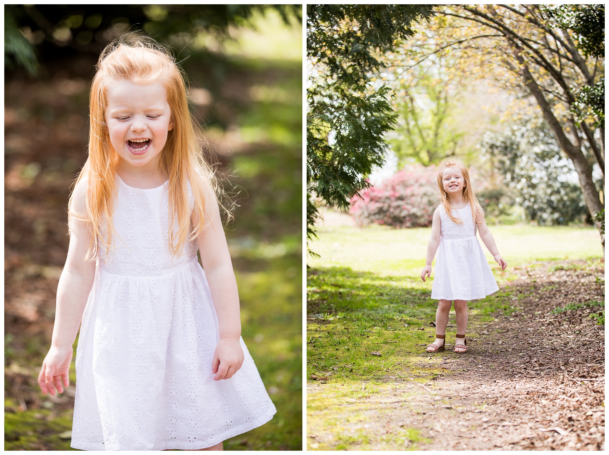 Cindy, Evan & Abby | Virginia Tech Arboretum