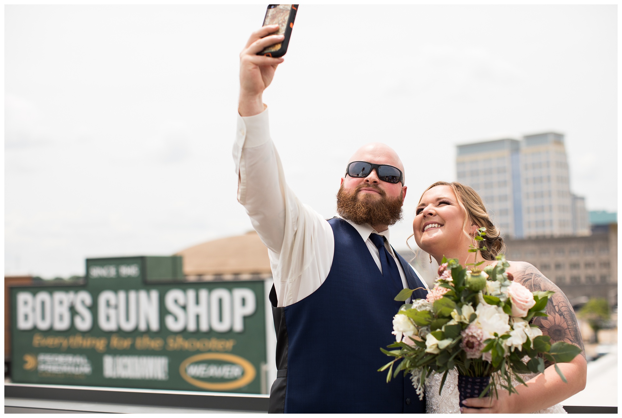 Katrina & Bradley | Commune Norfolk Wedding in the Neon District