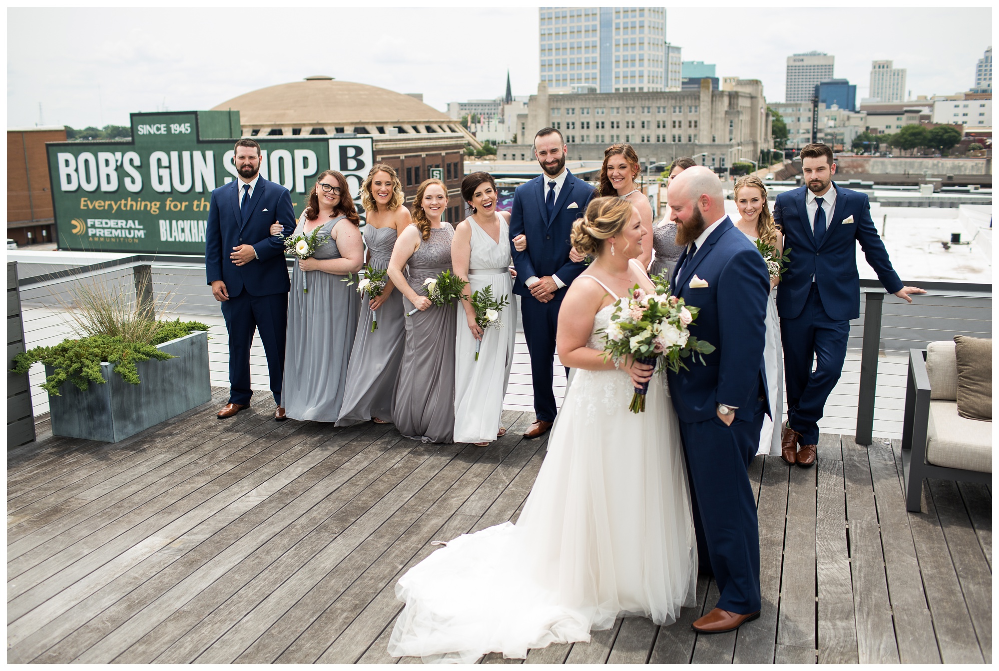 Katrina & Bradley | Commune Norfolk Wedding in the Neon District