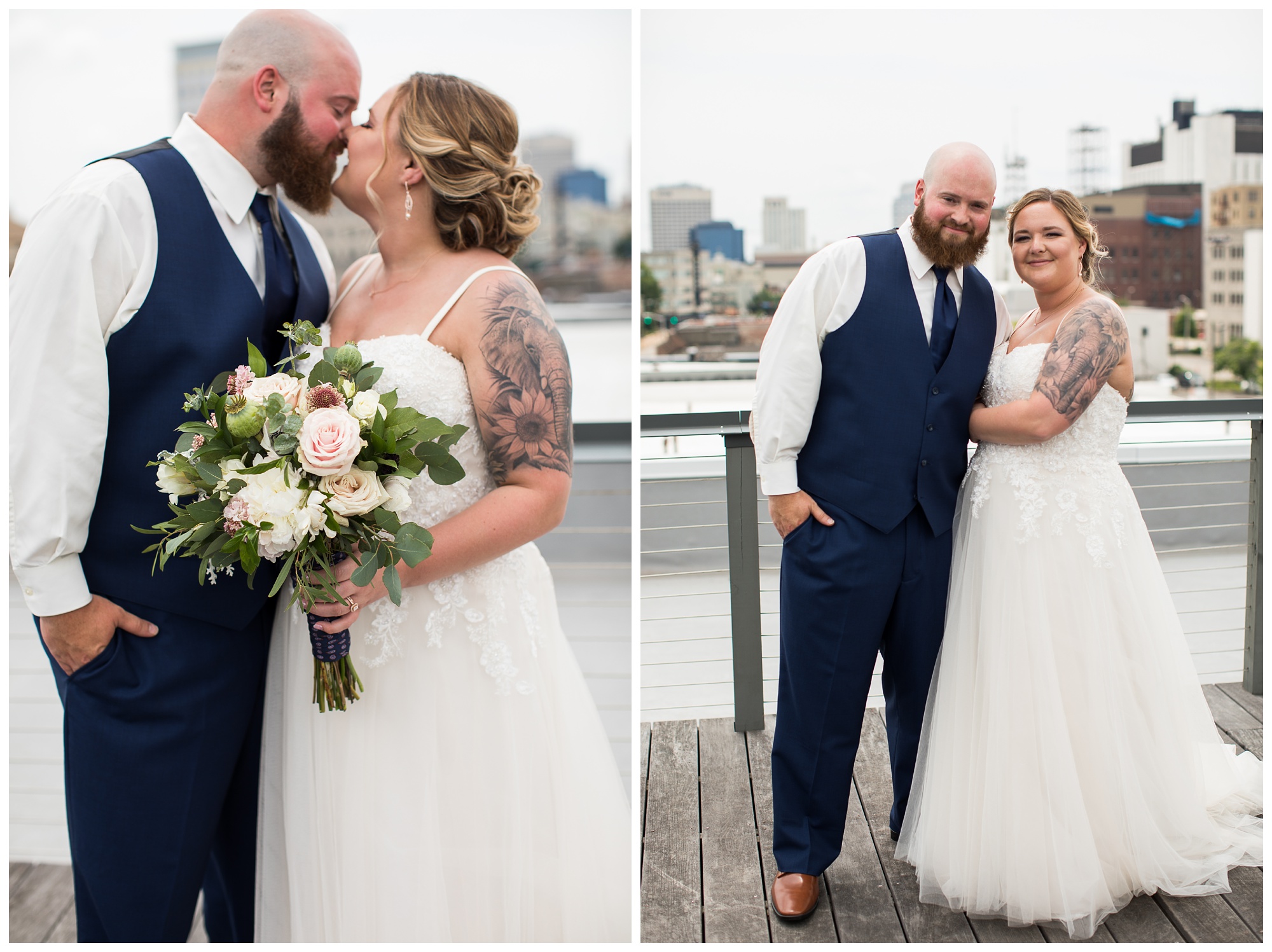 Katrina & Bradley | Commune Norfolk Wedding in the Neon District