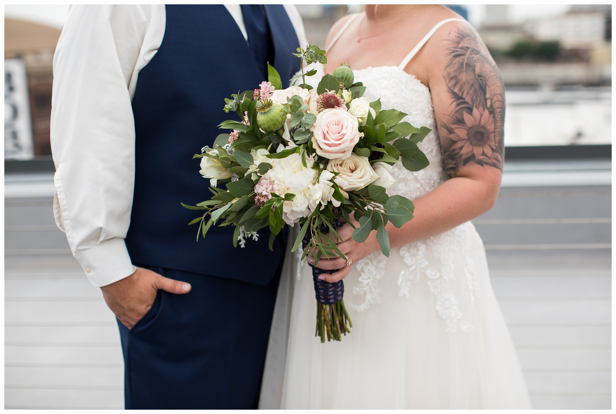 Katrina & Bradley | Commune Norfolk Wedding in the Neon District