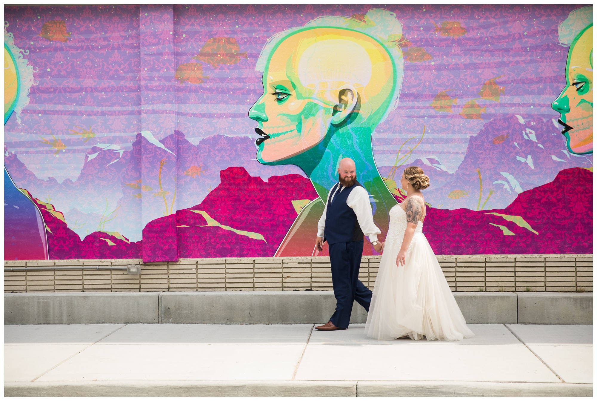 Katrina & Bradley | Commune Norfolk Wedding in the Neon District