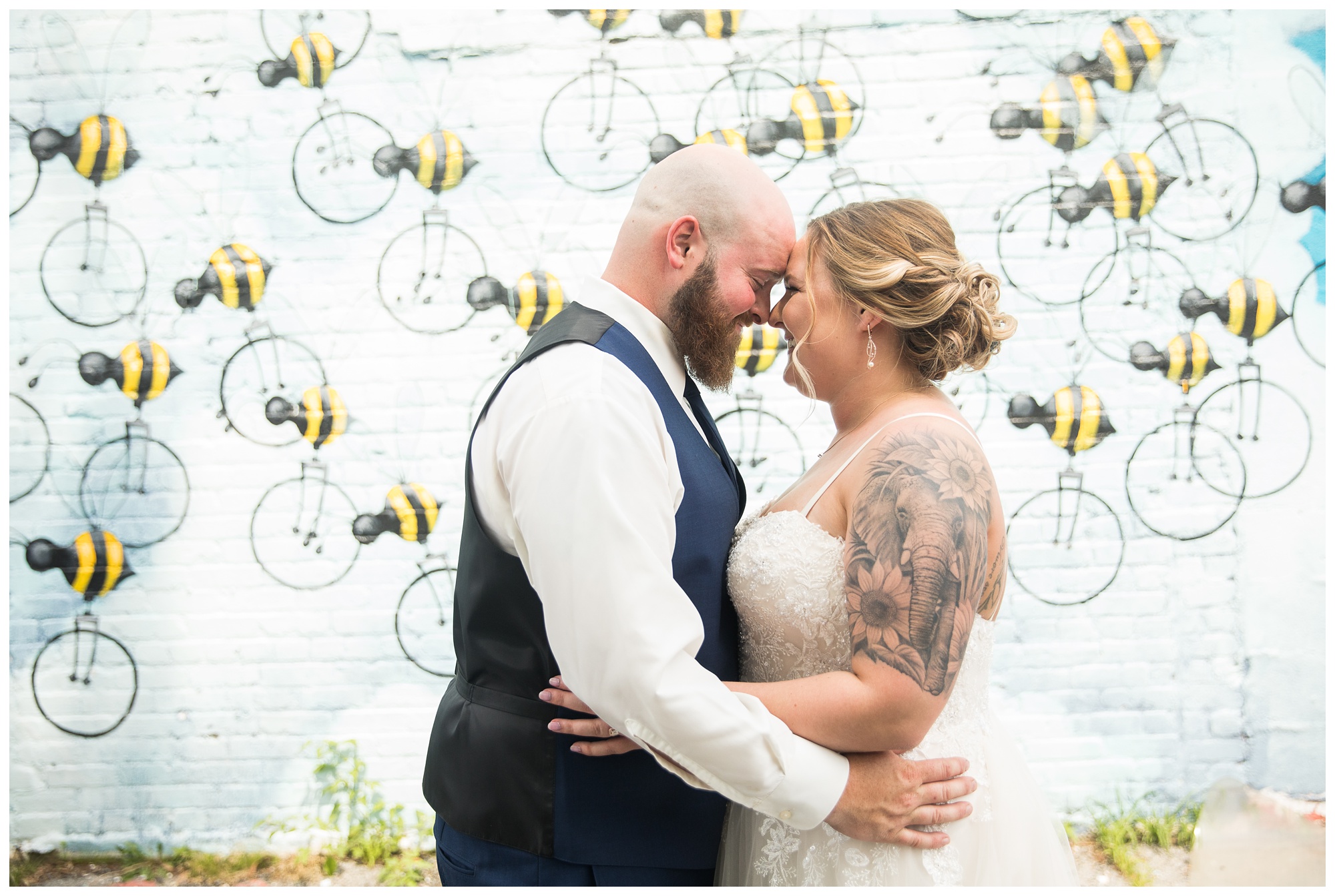 Katrina & Bradley | Commune Norfolk Wedding in the Neon District