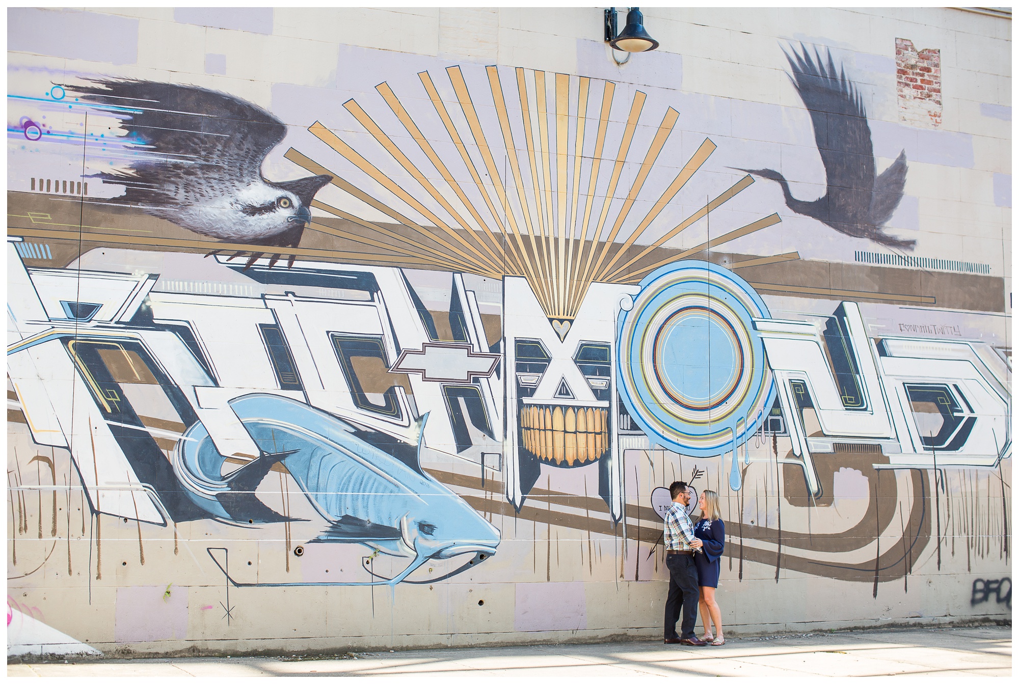 Megan & Chris | Canal Walk Richmond Engagement session